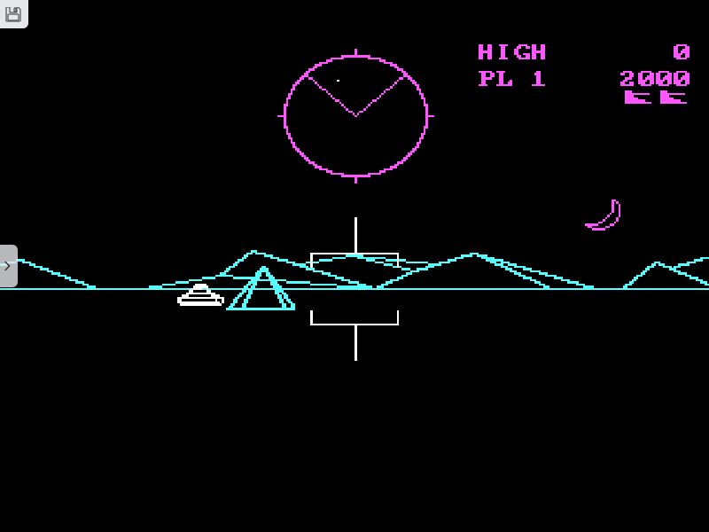 Battlezone Tank Game